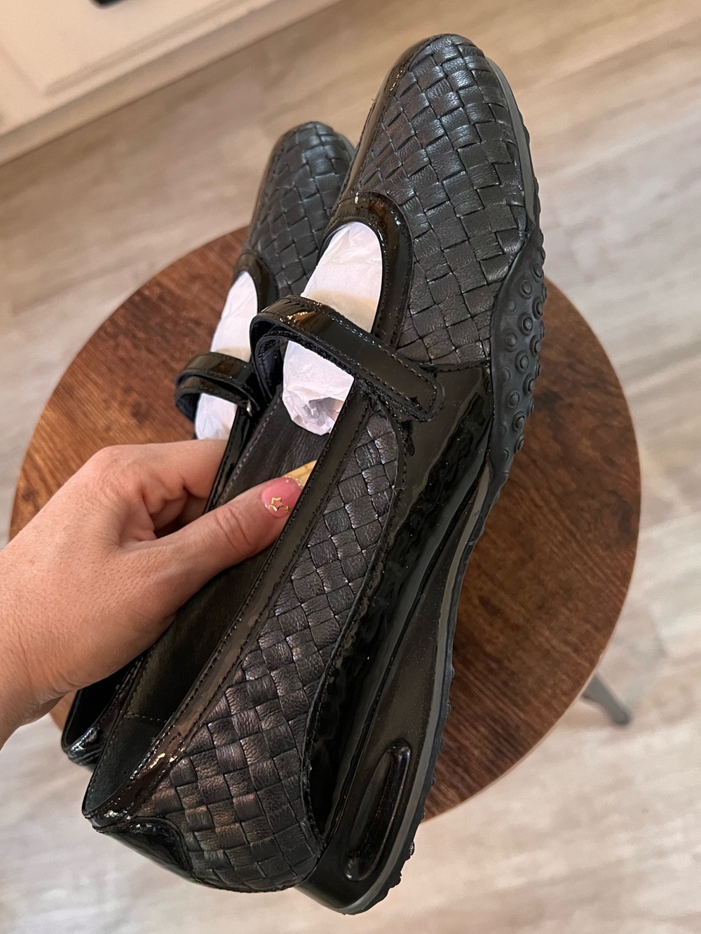 NEW COLE HAAN X NIKE LEATHER BALLET FLAT SNEAKERS ✨
